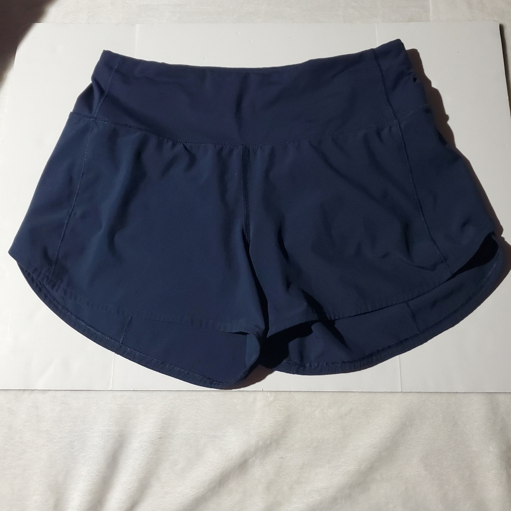 Lululemon Athletica Deep Blue Athletic Shorts